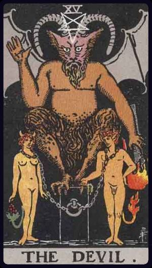 Carta del tarot El Diablo