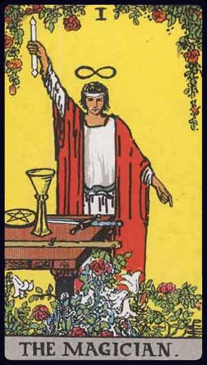 Carta del tarot El Mago